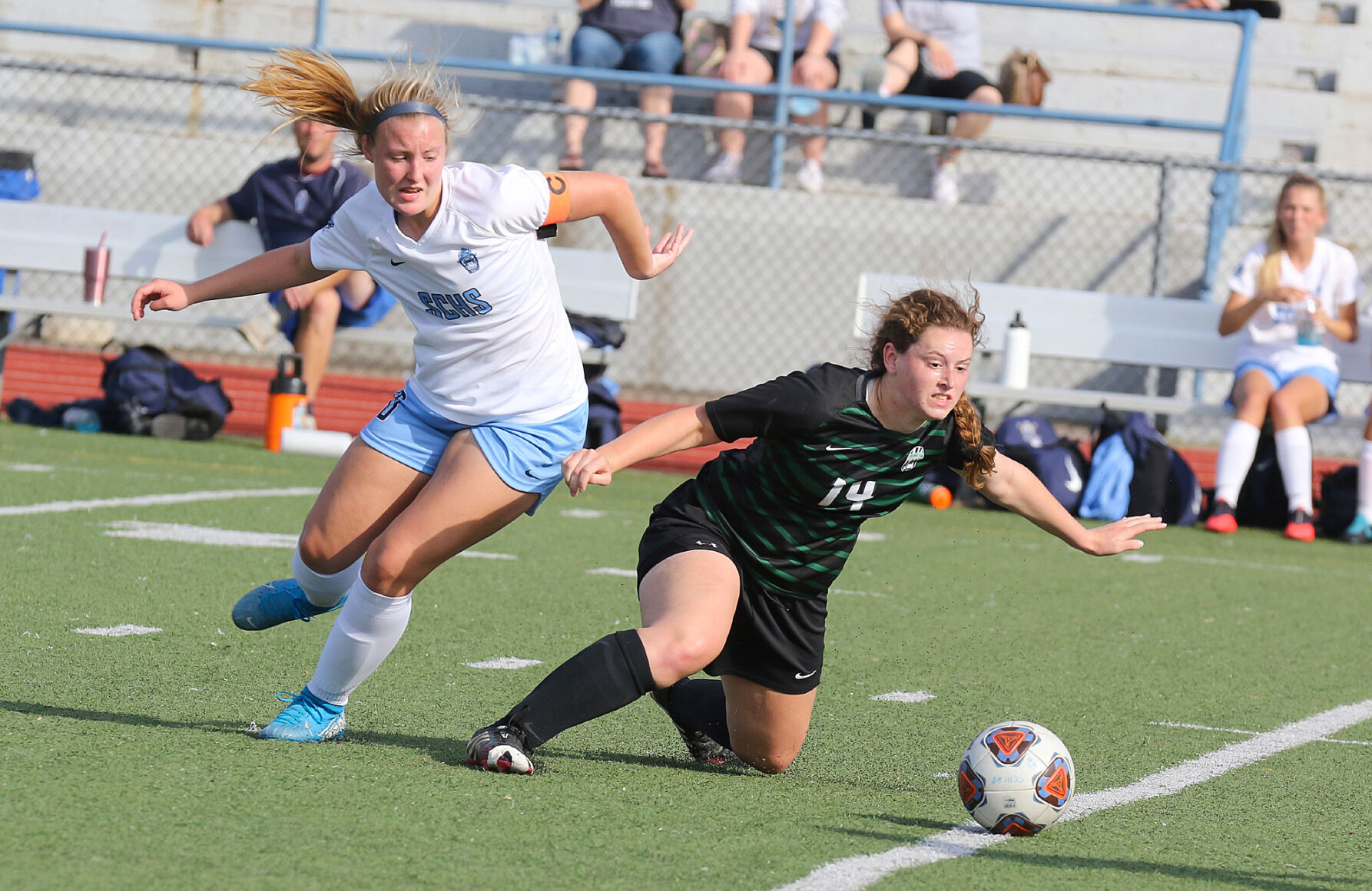 St. Charles vs. Orchard Farm girls soccer